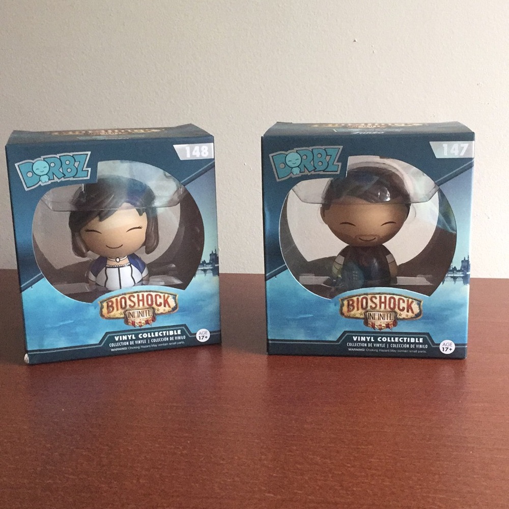 Bioshock Infinite Booker and Elizabeth Figures